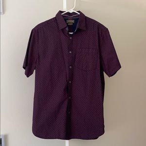 Denim & Flower Dress Shirt